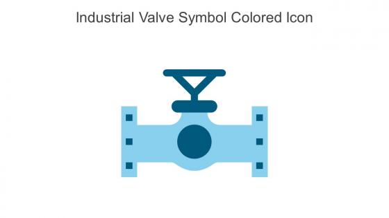 Industrial Valve Symbol Colored Icon In Powerpoint Pptx Png And Editable Eps Format