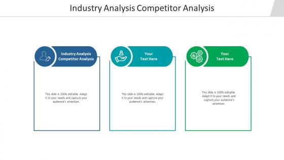 Industry analysis competitor analysis ppt powerpoint presentation inspiration show cpb