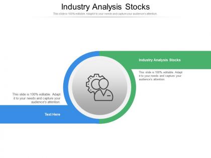 Industry analysis stocks ppt powerpoint presentation background cpb