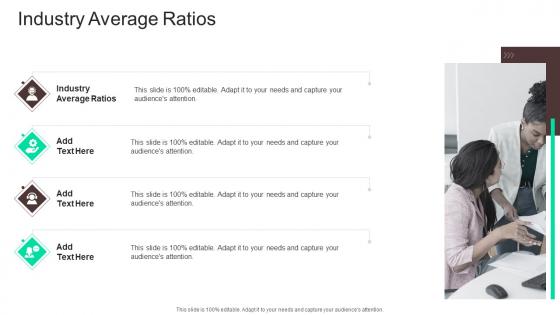 Industry Average Ratios In Powerpoint And Google Slides Cpb