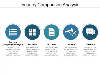 Industry comparison analysis ppt powerpoint presentation infographic template infographic cpb