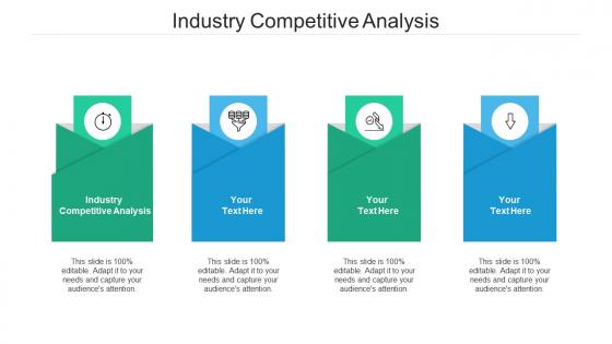 Industry competitive analysis ppt powerpoint presentation show summary cpb