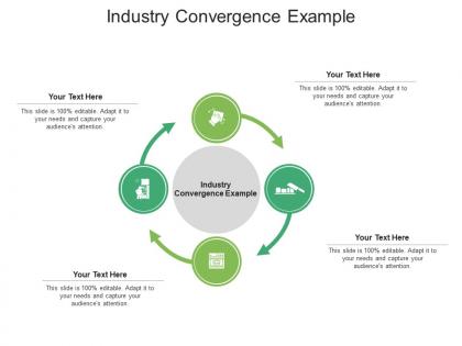 Industry convergence example ppt powerpoint presentation pictures graphics cpb
