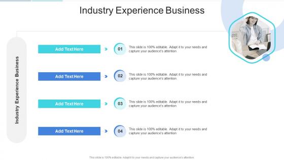 Industry Experience Business In Powerpoint And Google Slides Cpb