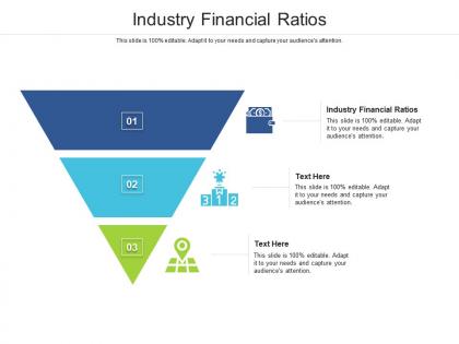 Industry financial ratios ppt powerpoint presentation show infographics cpb