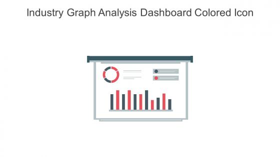 Industry Graph Analysis Dashboard Colored Icon In Powerpoint Pptx Png And Editable Eps Format