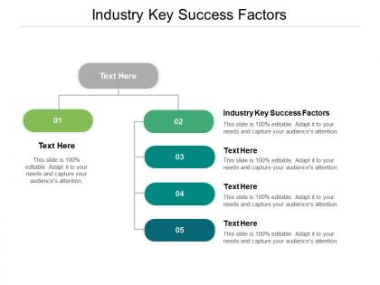 Industry key success factors ppt powerpoint presentation layouts structure cpb
