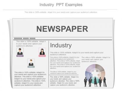 Industry ppt examples