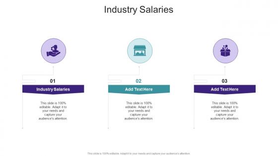 Industry Salaries In Powerpoint And Google Slides Cpb