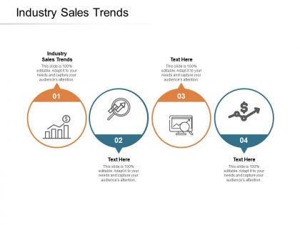 Industry sales trends ppt powerpoint presentation gallery outline cpb