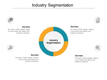 Industry segmentation ppt powerpoint presentation design templates cpb