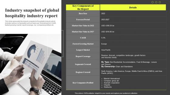 Industry Snapshot Of Global Hospitality Industry Report Hospitality Industry Report IR SS