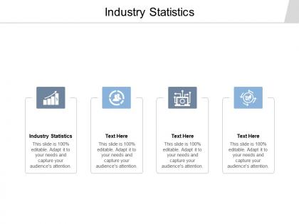 Industry statistics ppt powerpoint presentation gallery ideas cpb