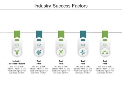Industry success factors ppt powerpoint presentation summary graphic tips cpb