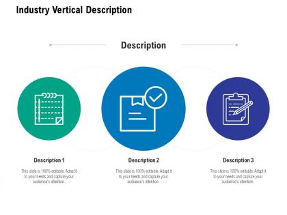 Industry vertical description ppt powerpoint presentation icon templates