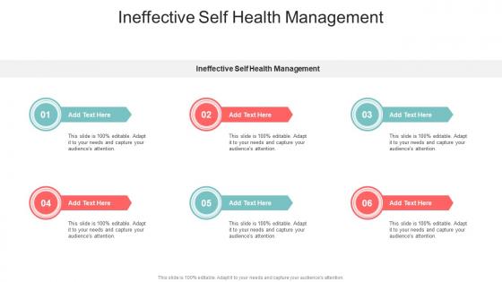 Ineffective Self Health Management In Powerpoint And Google Slides Cpb