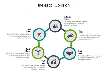 Inelastic collision ppt powerpoint presentation icon graphics cpb