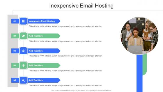 Inexpensive Email Hosting In Powerpoint And Google Slides Cpb