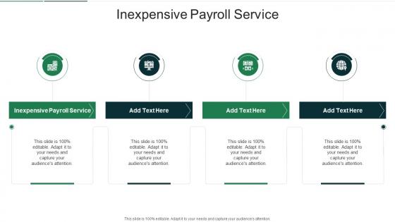 Inexpensive Payroll Service In Powerpoint And Google Slides Cpb