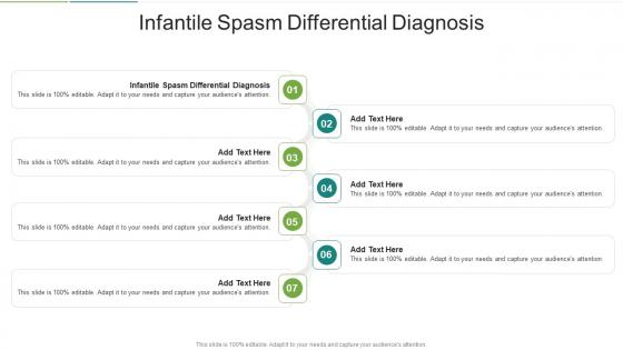 Infantile Spasm Differential Diagnosis In Powerpoint And Google Slides Cpb