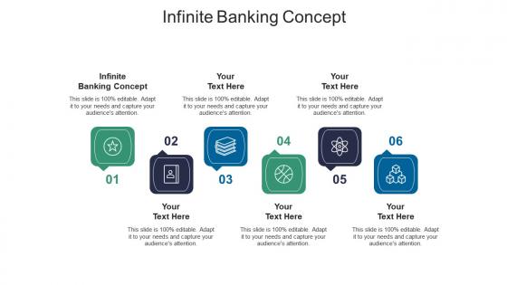 Infinite banking concept ppt powerpoint presentation background designs cpb