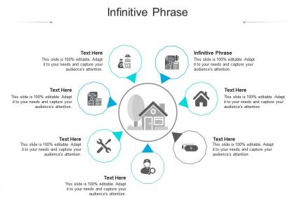 Infinitive phrase ppt powerpoint presentation diagram graph charts cpb