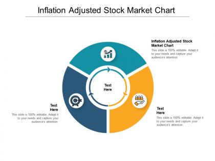 Inflation adjusted stock market chart ppt powerpoint presentation pictures slideshow cpb
