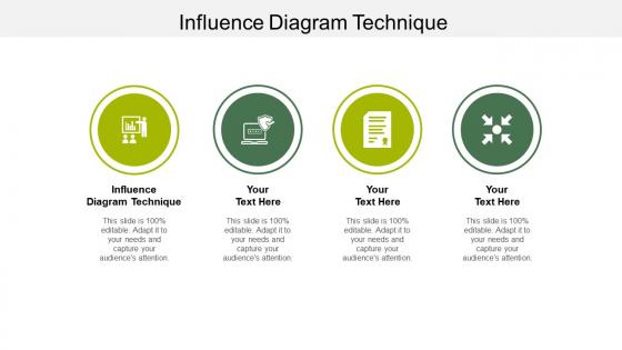 Influence diagram technique ppt powerpoint presentation styles good cpb