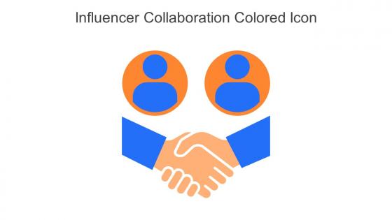 Influencer Collaboration Colored Icon In Powerpoint Pptx Png And Editable Eps Format
