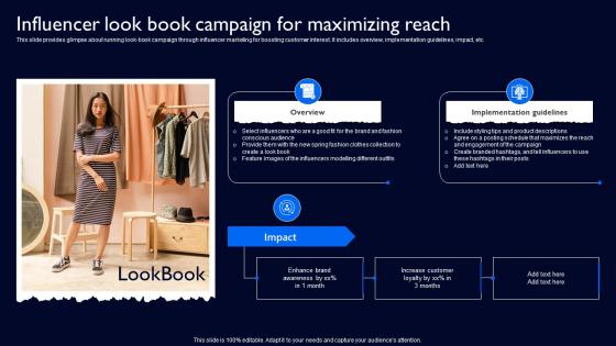 Influencer Look Book Campaign For Maximizing Reach Complete Guide To Launch Strategy SS V
