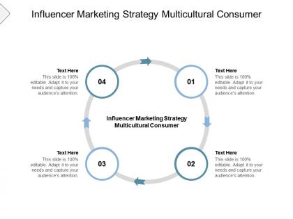 Influencer marketing strategy multicultural consumer ppt powerpoint presentation cpb