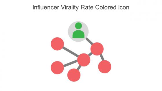 Influencer Virality Rate Colored Icon In Powerpoint Pptx Png And Editable Eps Format