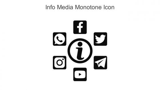 Info Media Monotone Icon In Powerpoint Pptx Png And Editable Eps Format
