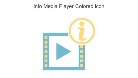 Info Media Player Colored Icon In Powerpoint Pptx Png And Editable Eps Format