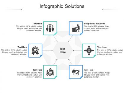 Infographic solutions ppt powerpoint presentation show layout ideas cpb
