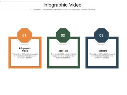 Infographic video ppt powerpoint presentation summary icons cpb