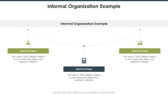 Informal Organization Example In Powerpoint And Google Slides Cpb