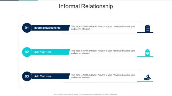 Informal Relationship In Powerpoint And Google Slides Cpb