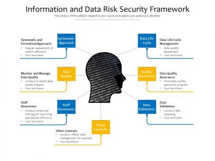 Information and data risk security framework