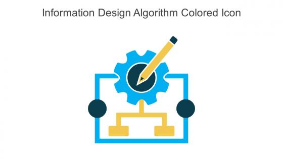 Information Design Algorithm Colored Icon In Powerpoint Pptx Png And Editable Eps Format