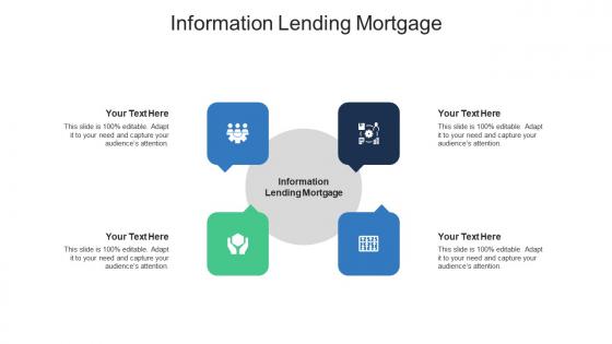 Information lending mortgage ppt powerpoint presentation model graphic tips cpb
