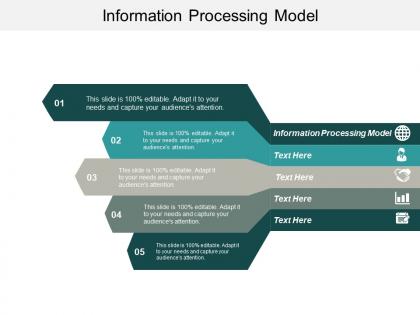 Information processing model ppt powerpoint presentation portfolio inspiration cpb