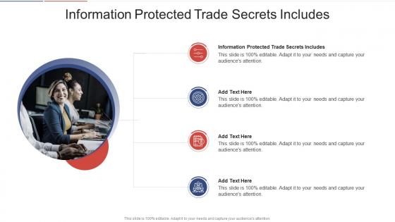 Information Protected Trade Secrets Includes In Powerpoint And Google Slides Cpb
