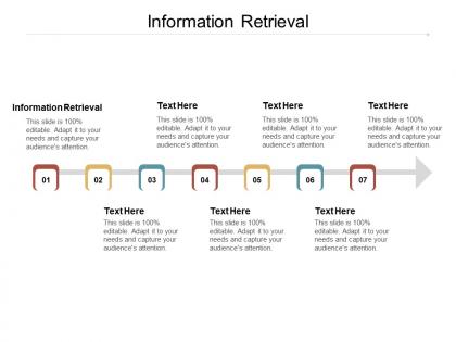 Information retrieval ppt powerpoint presentation show guide cpb