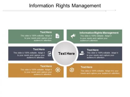 Information rights management ppt powerpoint presentation gallery information cpb