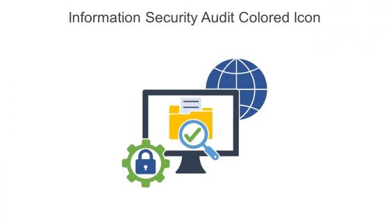 Information Security Audit Colored Icon In Powerpoint Pptx Png And Editable Eps Format