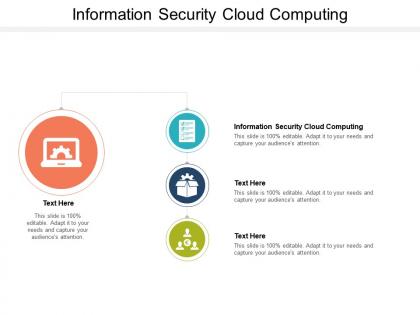 Information security cloud computing ppt powerpoint presentation file mockup cpb
