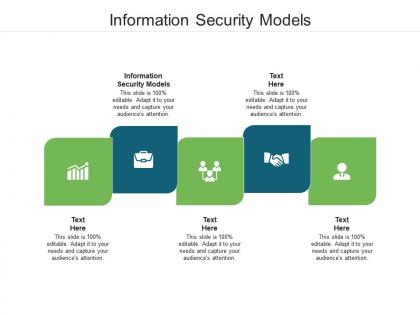Information security models ppt powerpoint presentation summary clipart images cpb