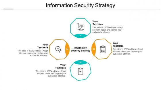 Information security strategy ppt powerpoint presentation icon example cpb