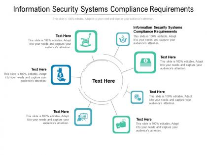 Information security systems compliance requirements ppt presentation summary themes cpb